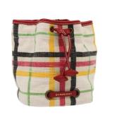 Burberry Vintage Pre-owned Canvas necessrer Multicolor, Dam