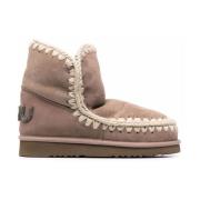 Mou Beige Ankelboots för Kvinnor - Steg in i Stil Beige, Dam