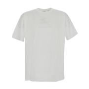 Burberry Casual Bomull T-shirt White, Herr