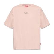 Diesel T-shirt med logotyp T-Boxt-S5 Pink, Herr