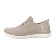 Skechers Summits Classy Night Sneakers Beige, Dam