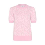 Saint Tropez Tender Touch ST Feu Pullover Sweater Pink, Dam