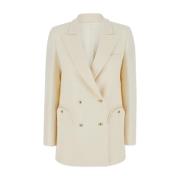 Blazé Milano Vit Everyday Blazer Jacka White, Dam