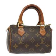 Louis Vuitton Vintage Pre-owned Canvas handvskor Brown, Dam