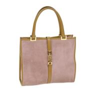 Gucci Vintage Pre-owned Mocka gucci-vskor Pink, Dam