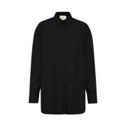 My Essential Wardrobe Svart Tulla Skjorta Black, Dam