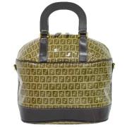 Fendi Vintage Pre-owned Canvas fendi-vskor Brown, Dam