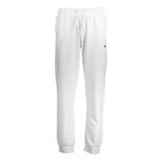 Fila Sportiga elastiska midjebandssweatpants med broderi White, Herr