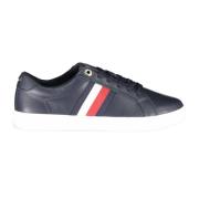 Tommy Hilfiger Blå Sportiga Snörskor med Kontrastdetaljer Blue, Dam