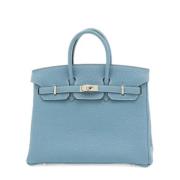 Hermès Vintage Pre-owned Laeder handvskor Blue, Dam