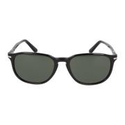 Persol Solglasögon med Oregelbunden Form Black, Unisex