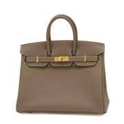 Hermès Vintage Pre-owned Laeder handvskor Gray, Dam