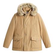 Woolrich Beige Dunjacka Vattenavvisande Beige, Herr