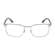 Ray-Ban Fyrkantig Metallram Glasögon Gray, Unisex