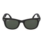 Ray-Ban Fyrkantig Ram Solglasögon RB 4105 Black, Unisex