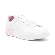 Dolce & Gabbana Vita Kalvskinn Sneakers White, Dam