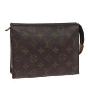 Louis Vuitton Vintage Pre-owned Canvas necessrer Brown, Dam