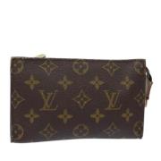 Louis Vuitton Vintage Pre-owned Canvas necessrer Brown, Dam