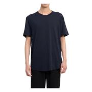 James Perse Svart Jersey Crew Neck T-shirt Black, Herr