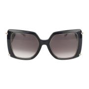 Philipp Plein Stiliga solglasögon Spp121S Black, Dam