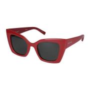 Saint Laurent Designer Solglasögon SL 552 Red, Dam