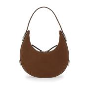 Osoi Brun Hobo Handväska med Justerbart Handtag Brown, Dam