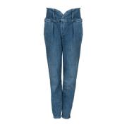 Liu Jo Morot Passform Jeans Blue, Dam