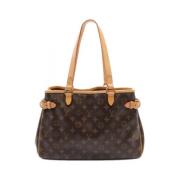 Louis Vuitton Vintage Pre-owned Canvas louis-vuitton-vskor Brown, Dam