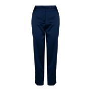 Liu Jo Elegant Slim Fit Dragkedja Byxor Blue, Dam