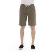 Baldinini Bermudashorts med Dragsko Green, Herr