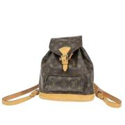 Louis Vuitton Vintage Pre-owned Canvas ryggsckar Brown, Unisex