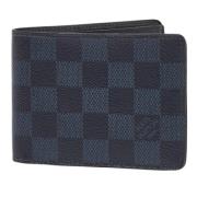 Louis Vuitton Vintage Pre-owned Coated Canvas Wallet Black, Herr