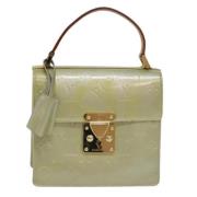 Louis Vuitton Vintage Pre-owned Laeder handvskor Green, Dam