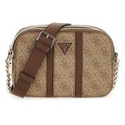 Guess Noreen Kameraväska Crossbody Brown, Dam