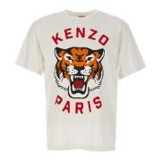 Kenzo Paris T-shirts och Polos Vit White, Herr