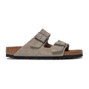 Birkenstock Perforerade Sandaler Gray, Herr