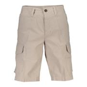 North Sails Beige Bermuda Shorts Regular Fit Cotton Beige, Herr