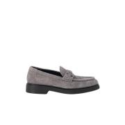 Iceberg Chunky Sole Suede Loafers Gray, Herr