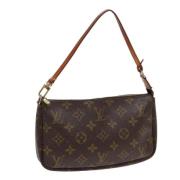 Louis Vuitton Vintage Pre-owned Canvas louis-vuitton-vskor Brown, Dam