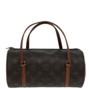 Louis Vuitton Vintage Pre-owned Canvas louis-vuitton-vskor Brown, Dam