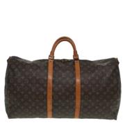 Louis Vuitton Vintage Pre-owned Canvas resvskor Brown, Unisex