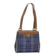 Burberry Vintage Pre-owned Laeder totevskor Blue, Dam