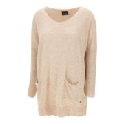 Peuterey Beige Sweaters för Män Beige, Dam