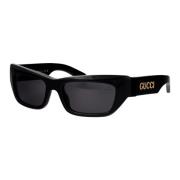 Gucci Stiliga solglasögon Gg1296S Black, Herr