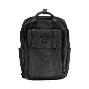 Mandarina Duck Svart Bomull Ryggsäck Jubileumsutgåva Black, Dam