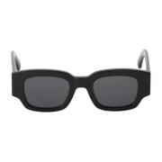 Ami Paris Hjärt solglasögon svart acetat nylon Black, Unisex