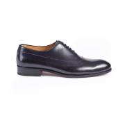 Testoni Elegant Oxford Stitch 'n Turn Sko Blue, Herr