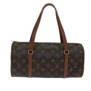 Louis Vuitton Vintage Pre-owned Canvas louis-vuitton-vskor Brown, Dam