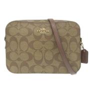 Coach Pre-owned Pre-owned Plast axelremsvskor Brown, Dam