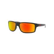 Oakley Orange Spegelglasögon med Logopräglade Armar Orange, Unisex